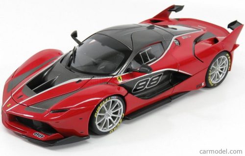 Burago - Ferrari Fxx-K N 88 2015 Red Black