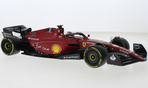 Burago - Ferrari F1-75, Formel 1, 2022, Scuderia Ferrari, #16, 1:18