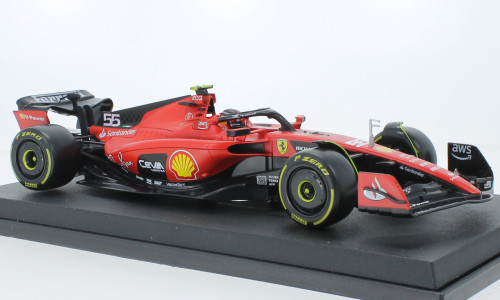 Burago - Ferrari SF-23, Formel 1, 2023, Scuderia Ferrari, #55, 1:18