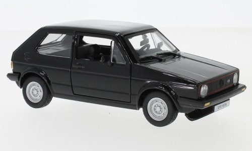 Burago - VW Golf MKI GTI  schwarz  1979  1:24