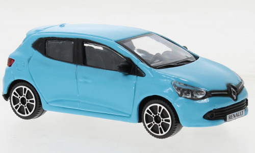 Burago - Renault Clio, hellblau, 2013, 1:43