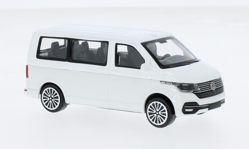 Burago - VW T6.1 Bus  weiss  2020  1:43