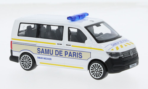 Burago - VW T6.1 Bus  Samu de Paris (FR)  1:43