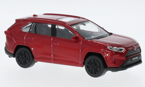 Burago - Toyota RAV4, rot, 2022, 1:43