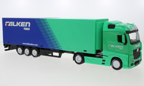 Burago - Mercedes Actros Gigaspace, Falken Tires, 1:43