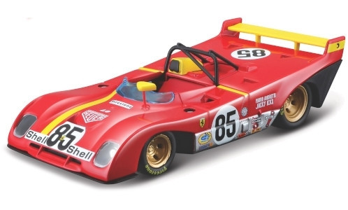 Burago - Ferrari 312 P, 6h Watkins Glen, 1972, Scuderia Ferrari, #85, 1:43