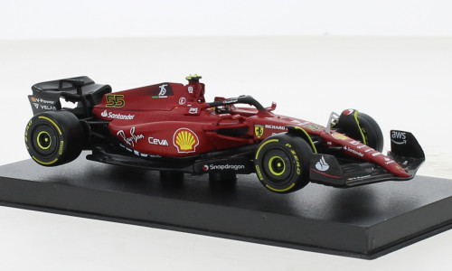 Burago - Ferrari F1-75, Formel 1, 2022, Scuderia Ferrari, #55, 1:43