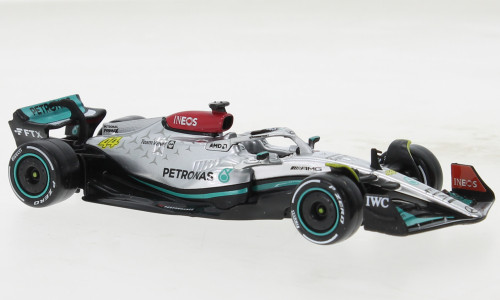 Burago - Mercedes AMG W13E Performance, Formel 1, 2022, Mercedes, #44, 1:43