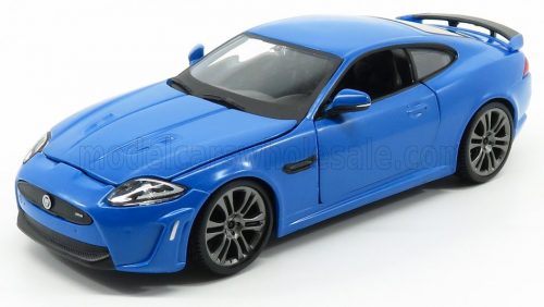 Burago - JAGUAR XKR-S COUPE 2011 BLUE MET