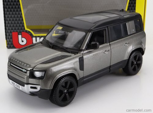 Burago - Land Rover New Defender 110 2020 Grey Met Black