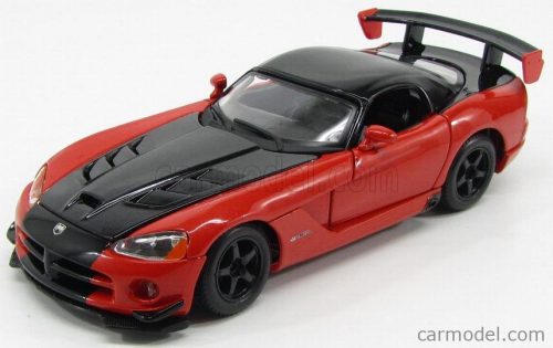 Burago - Dodge Viper Srt-10 Coupe 2003 Dark Orange Black