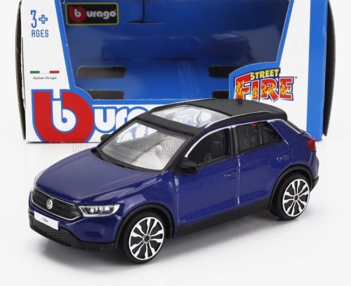 Burago - VOLKSWAGEN T-ROC 2021 BLUE MET