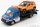 Burago - Mercedes Benz Sprinter Soccorso Stradale With Jeep Renegade - Carro Attrezzi - Wrecker Road Service Light Blue Orange