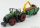 Burago - Fendt Vario 1000 Tractor With Trailer Trunk Transport 2016 - Trasporto Tronchi Green Grey Wood