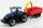 Burago - New Holland T7.315 Tractor + Combination Trailer Blue Red Yellow