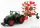 Burago - Fendt Vario 1050 Tractor With Whirl Rake Trailer 2016 Green Grey Red