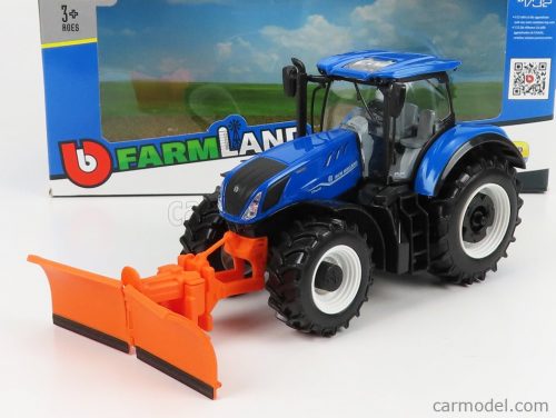 Burago - New Holland T7.315 Tractor 2009 Blue Orange