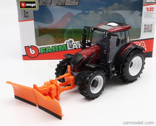 Burago - Valtra N174 Tractor 2017 Red Black