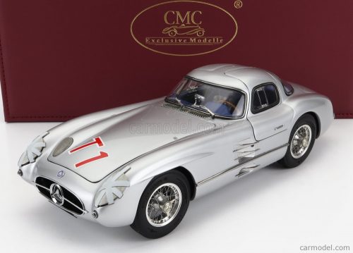 Cmc - Mercedes Benz 300 Slr Coupe N T1 Rac Tourist Trophy 1955 Silver