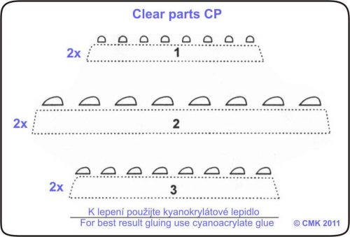 CMK - Navigation Lichter blau