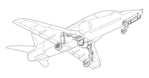 CMK - Hawk T.1 Fahrwerksset