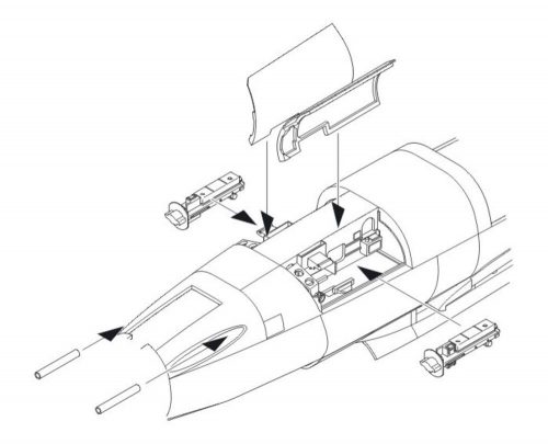 CMK - He 162A-2 Arnament Set für Tamiya Bausatz