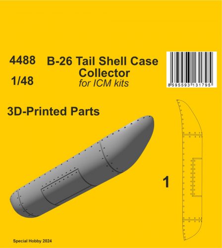 CMK - 1/48 B-26 Tail Shell Case Collector / for ICM kit