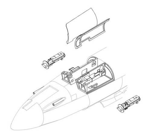 CMK - 1/32 He 162A-2 - armament set for REV