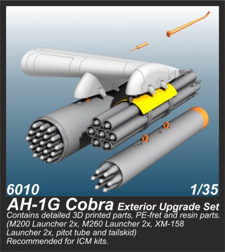 CMK - 1/35 AH-1G Cobra Exterior Upgrade Set / for ICM kits