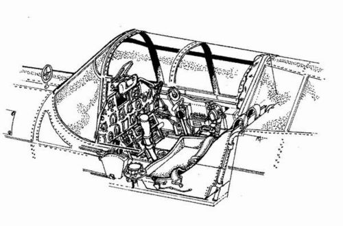 CMK - P-40 E Interior Set