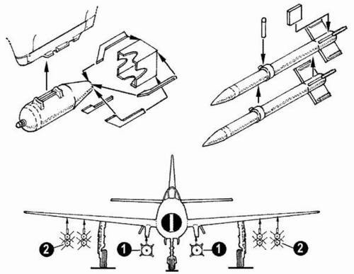 CMK - 1/72 F-84 - armament set for TAM