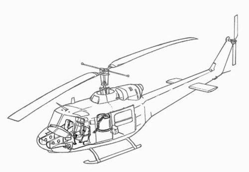 CMK - UH-1B interior set