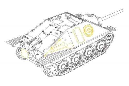 CMK - Hetzer G-13 Swiss post-war version für Tamiya-Bausatz