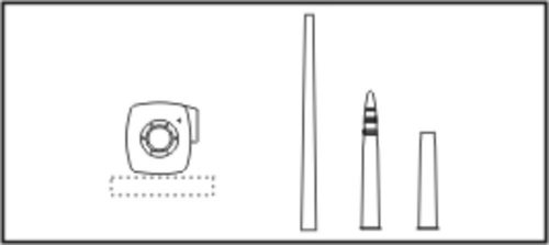 CMK - SU-85 85mm D-5S Gun mit Patronen-