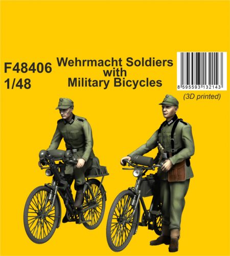 CMK - 1/48 Wehrmacht Soldiers with Military Bicycles