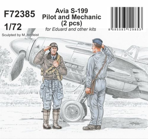 CMK - 1/72 Avia S-199 Pilot and Mechanic for Eduard and other kits