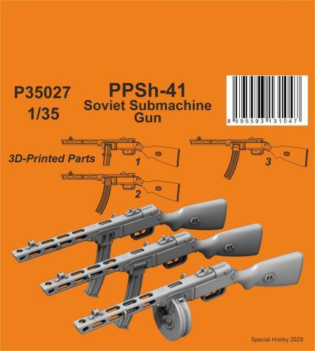 CMK - PPSh-41 Soviet Submachine Gun 1/35