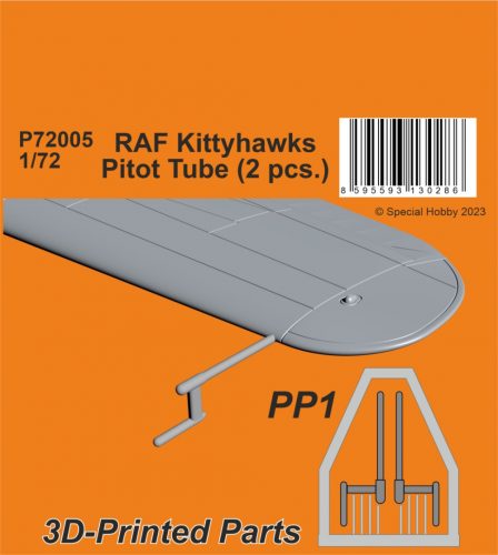 CMK - 1/72 RAF Kittyhawks Pitot Tube (2 pcs.)