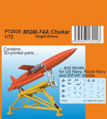 CMK - 1/72 MQM-74A Chukar Target Drone