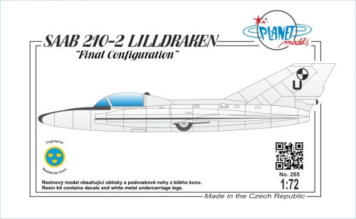 CMK - 1/72 SAAB 210-II Final Configuration