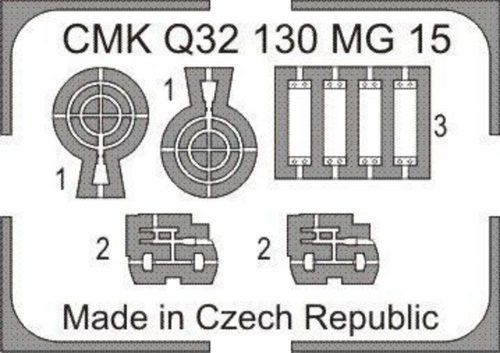 CMK - MG-15 with magazines - aircraft gun