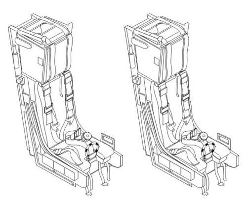 CMK - Ejection seat Martin Baker Mk. 10 (2pcs.