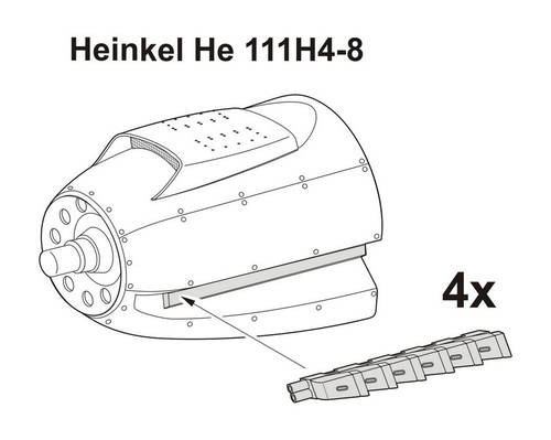 CMK - Heinkel He 111H4-H8 Exhausts