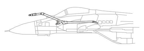 CMK - MiG-29SMP/BM Fixed IFR Probe