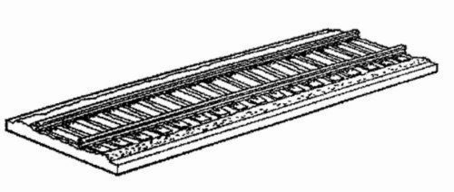 CMK - Schiene mit Schotterbett