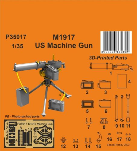 CMK - M1917 US Machine Gun 1/35