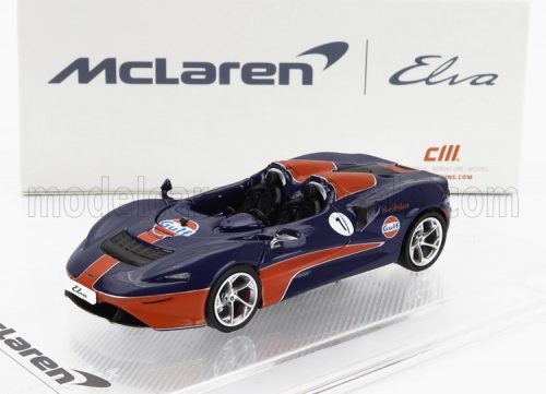 Cm-Models - McLAREN ELVA GULF LIVERY 2020 BLUE ORANGE