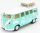 Corgi - VOLKSWAGEN T1 MINIBUS JUST MARRIED 1961 LIGHT BLUE WHITE