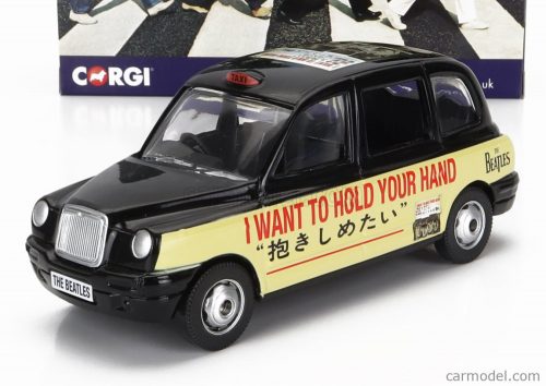 Corgi - Austin London Taxi Lti Tx4 2007 - The Beatles - I Want To Hold Your Hand Yellow Black