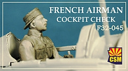 Copper State Models - 1/32 French airman cjckpit chek